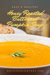 Honey Roasted Butternut Pumpkin Soup