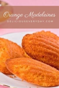 Orange Madeleines