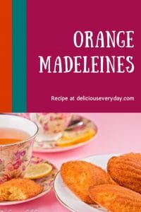 Orange Madeleines