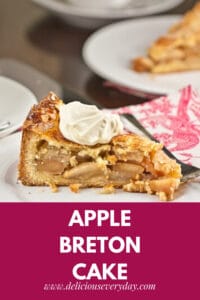 Apple Breton Cake