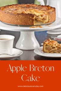 Apple Breton Cake