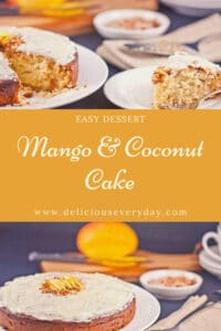 Mango Coconut Cake