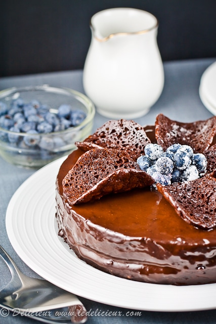 Black Dahlia Cake recipe (Death by Chocolate) | DeliciousEveryday.com