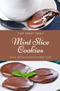 Mint Slice Cookies