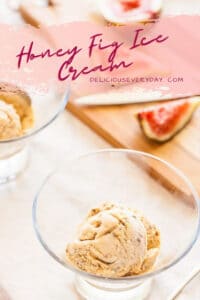 Honey Roasted Fig Ice Cream