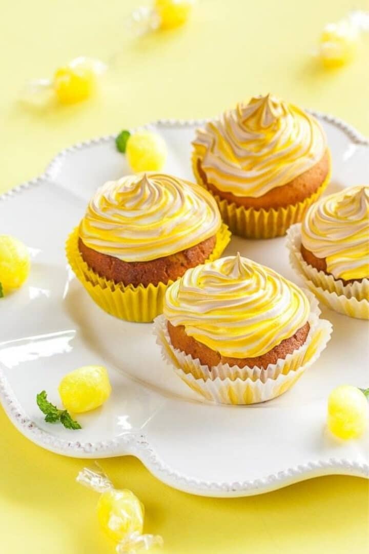 Lemon Meringue Cupcakes Recipe | Delicious Everyday