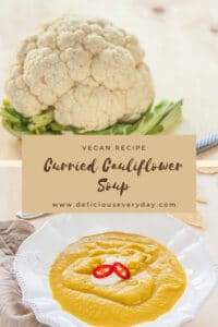 Curried Cauliflower Soup