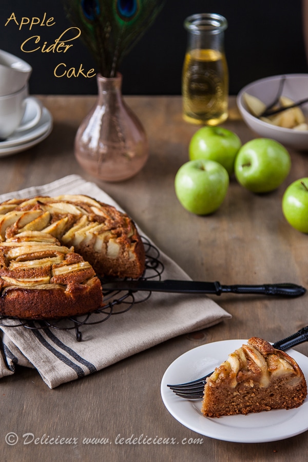 Apple Cider Cake recipe | Get the recipe at deliciouseveryday.com