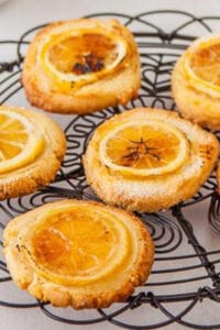 Lemon Brulee Cookies