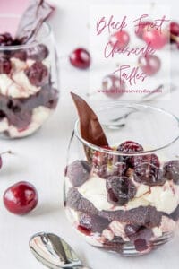 Black Forest Cheesecake Trifles