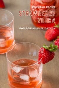Strawberry Infused Vodka
