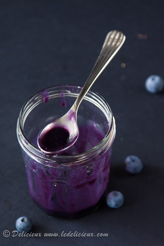 Blueberry Curd #recipe | via www.deliciouseveryday.com