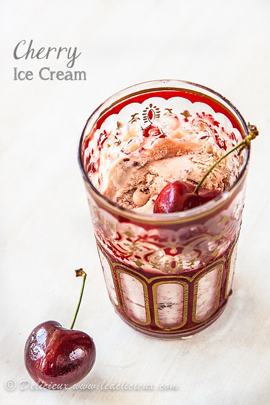 Cherry Ice Cream recipe | Delicious Everyday @deliciouseveryd