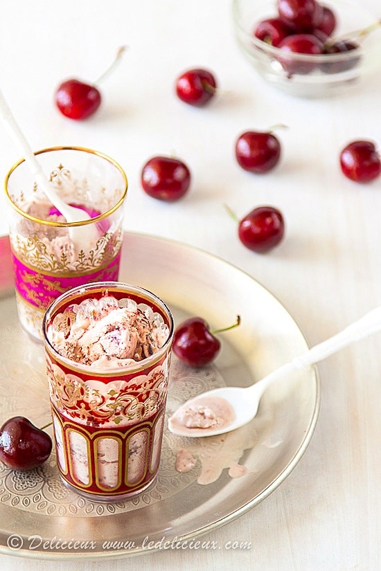 Cherry Ice Cream recipe | Delicious Everyday @deliciouseveryd