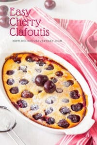 Easy Cherry Clafoutis