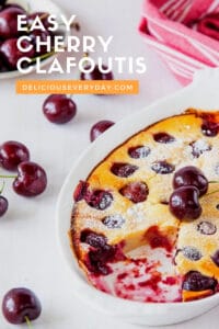 Easy Cherry Clafoutis