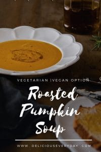 The ultimate lazy roasted pumpkin soup