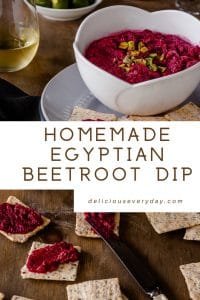Egyptian Beetroot Dip