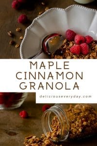 Maple Cinnamon Granola