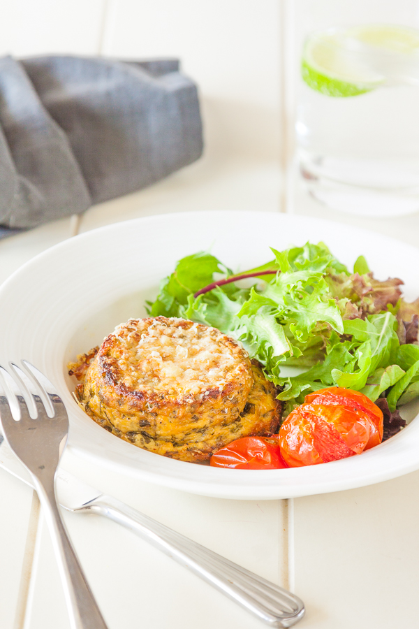 Twice Baked Ricotta & Herb Souffle's #vegetarian | via @deliciouseveryd DeliciousEveryday.com