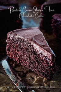 Roasted Cocoa Gluten Free Chocolate Cake Recipe