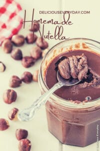 Homemade Nutella – chocolate hazelnut spread