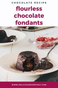 Flourless Chocolate Fondants