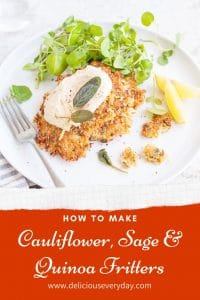 Cauliflower-Sage-Quinoa-Fritters