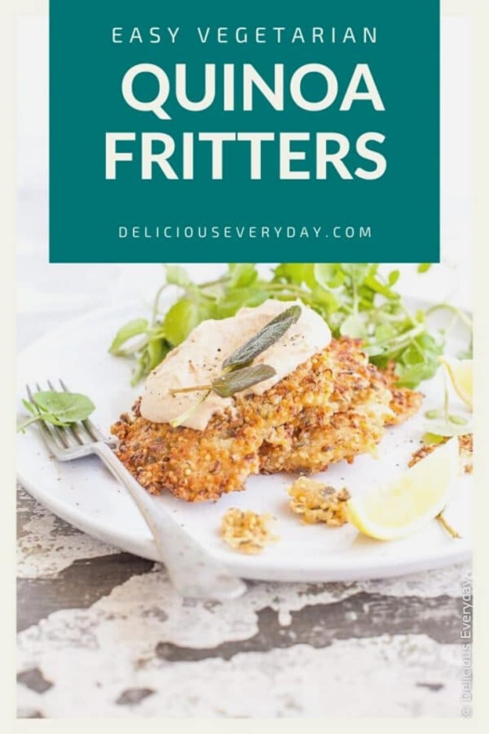 Cauliflower, Sage, & Quinoa Fritters | Vegetarian, Gluten-Free ...