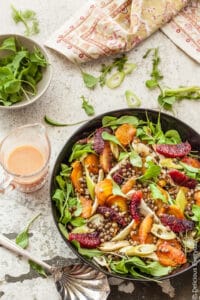 vegan Roast Beetroot Salad