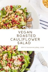 Sumac Roasted Cauliflower Salad