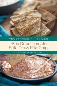 Sun-Dried Tomato and Feta Dip vegetarian