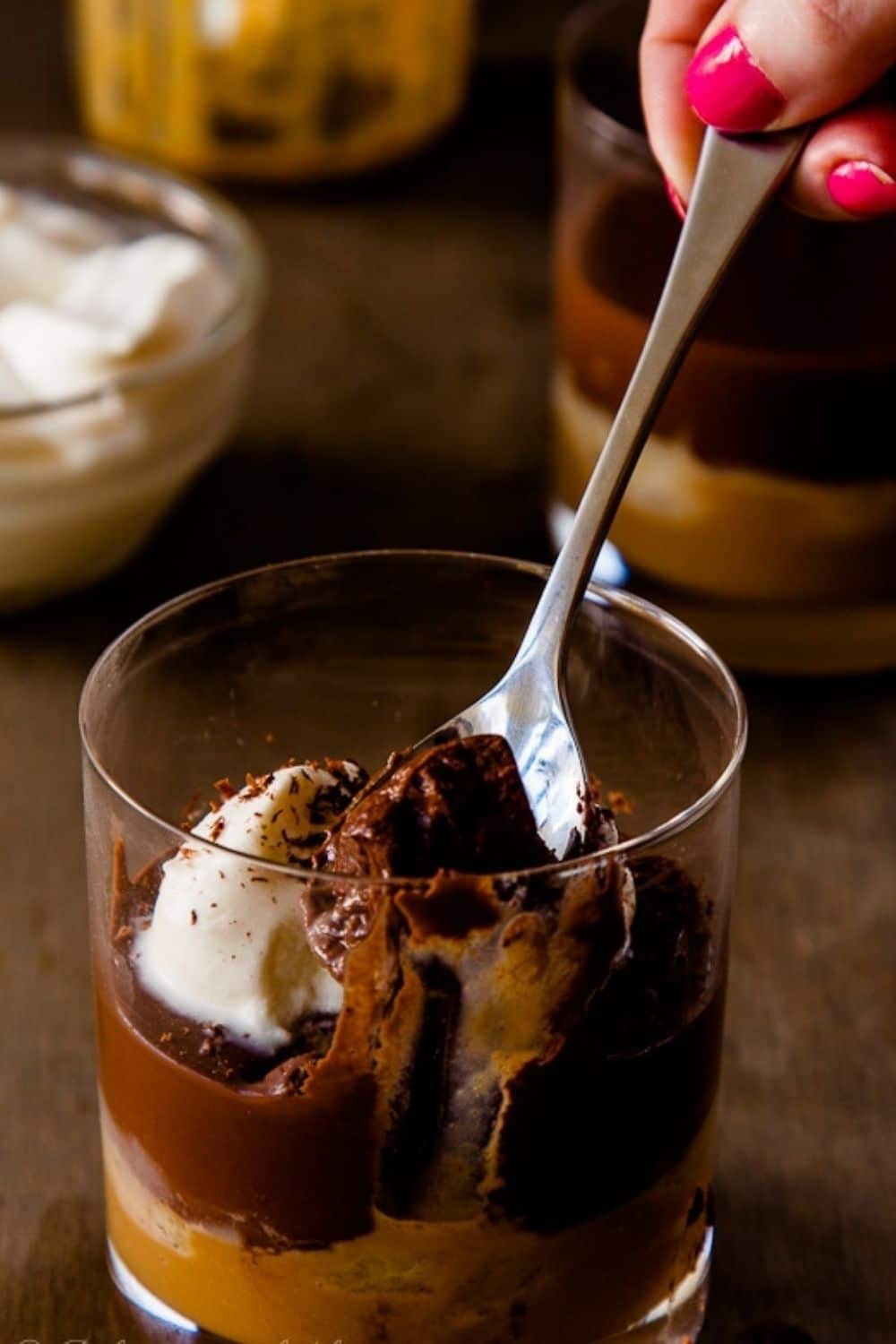 Banoffee Chocolate Puddings