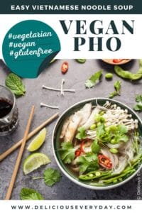 a new twist on the classic Vietnamese noodle soup