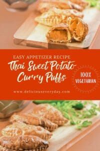 Sweet Potato Curry Puffs