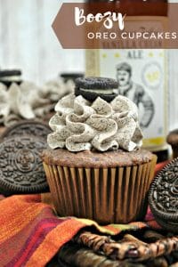 Boozy Oreo Cupcakes Recipe