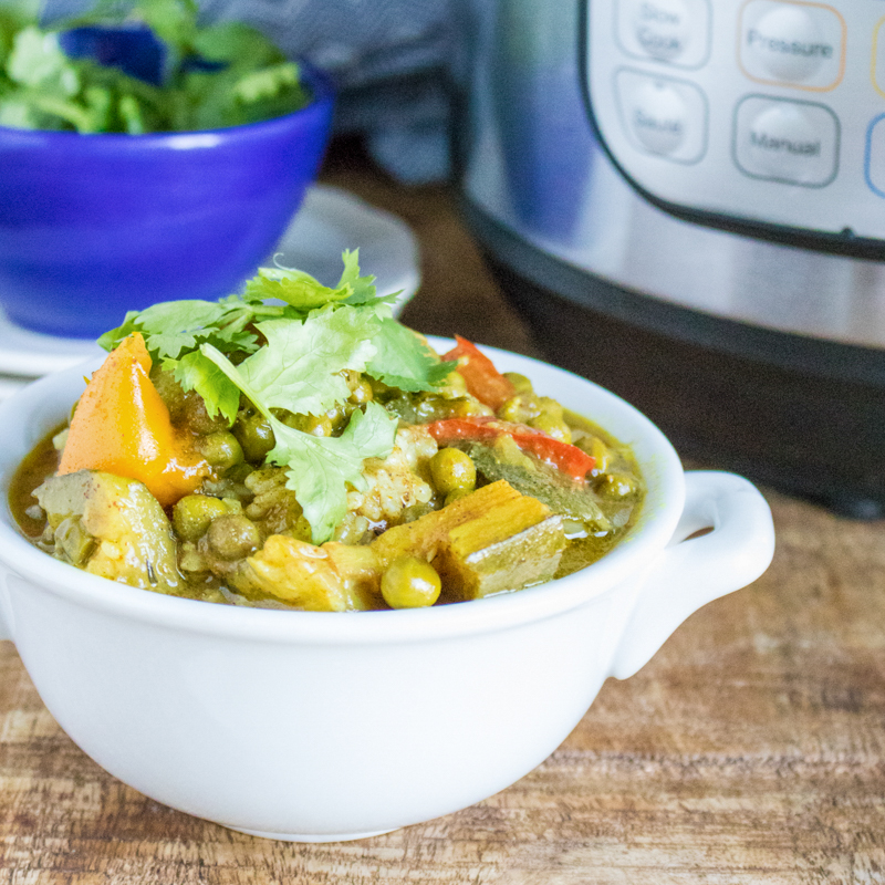Instant Pot Vegetable Curry Vegan & Vegetarian Delicious Everyday