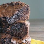 Double Chocolate Olive Oil Brownies
