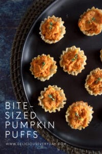 Bite-Sized Pumpkin Puffs