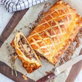 vegan mushroom wellington