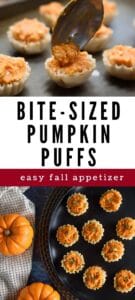 pumpkin puffs recipe