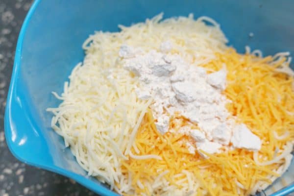 cheddar and monterey jack cheese for chili cheese dip
