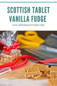 Scottish tablet vanilla fudge