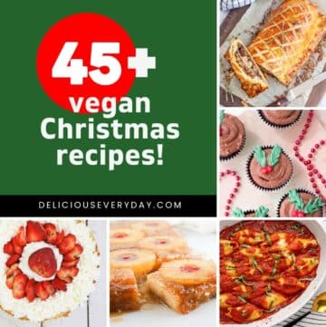 vegan christmas recipes
