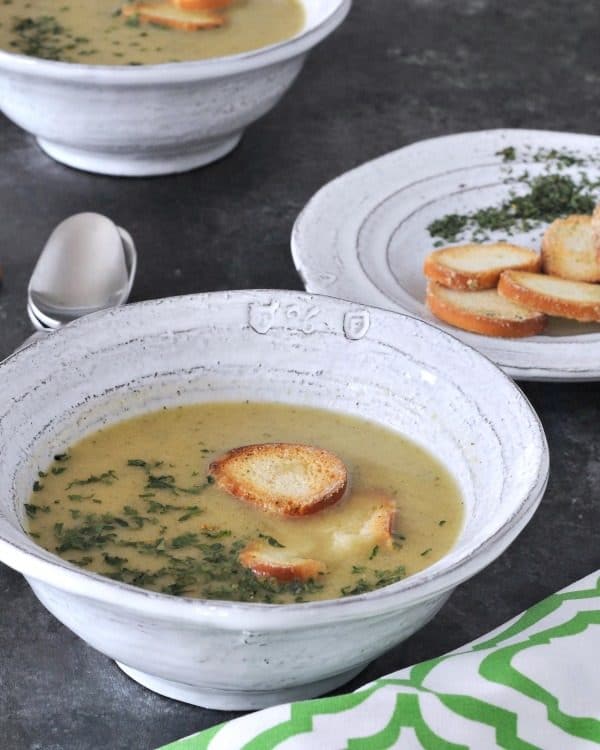One Pot Artichoke Soup