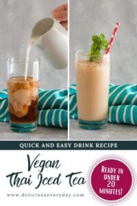 a twist on the classic Thai beverage