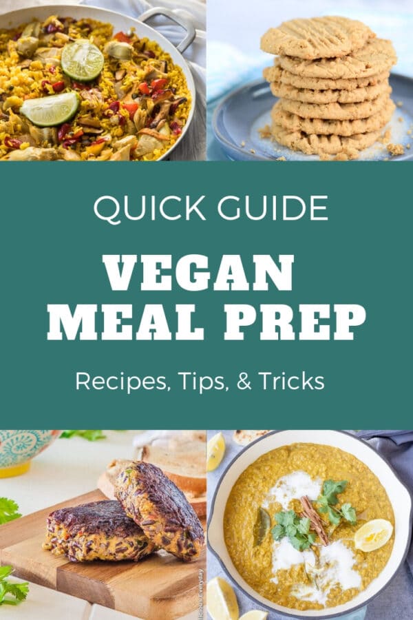 vegan meal prep recipes, tips, and tricks