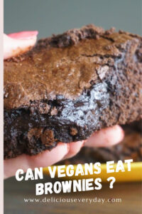 Can Vegans Eat Brownies