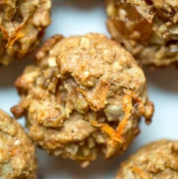 Healthy Carrot Muffins – vegan gluten-free