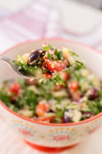Quinoa Tabbouleh Salad {vegan, gluten free, dairy free}